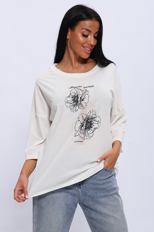 Натали Туника 581960 80038 молочный