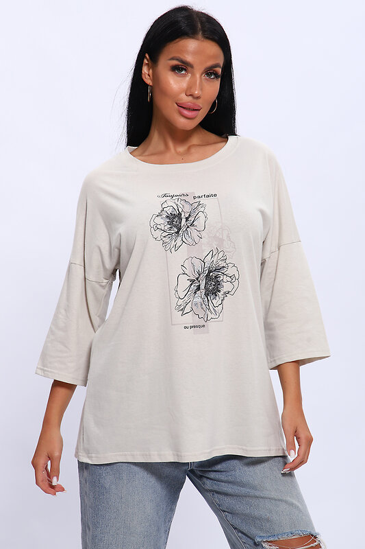 Натали Туника 581963 80038 нежно-оливковый