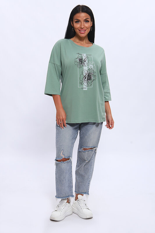 Натали Туника 581964 80038 фисташка