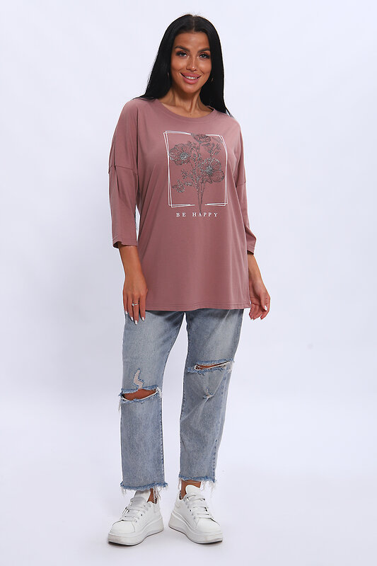 Натали Туника 581966 80037 лиловый