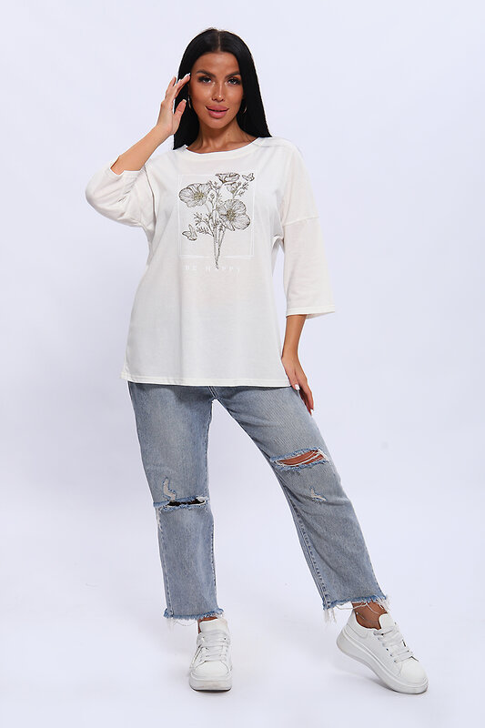 Натали Туника 581967 80037 молочный