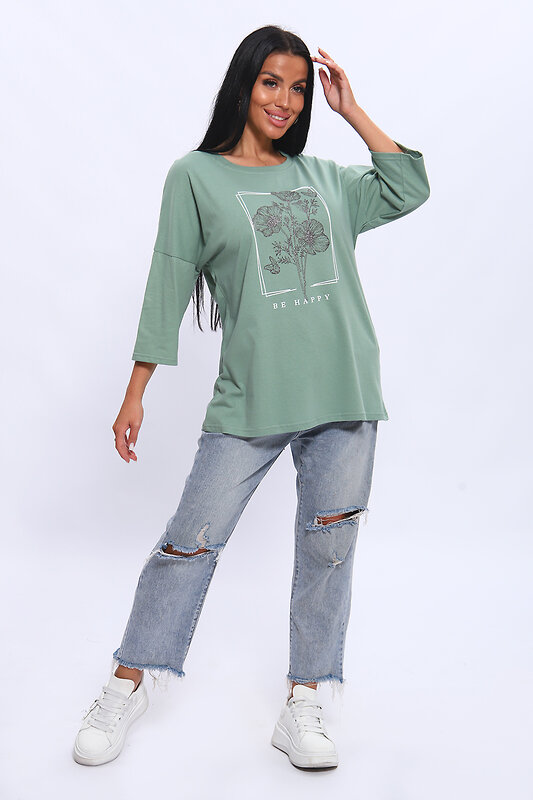 Натали Туника 581969 80037 фисташка