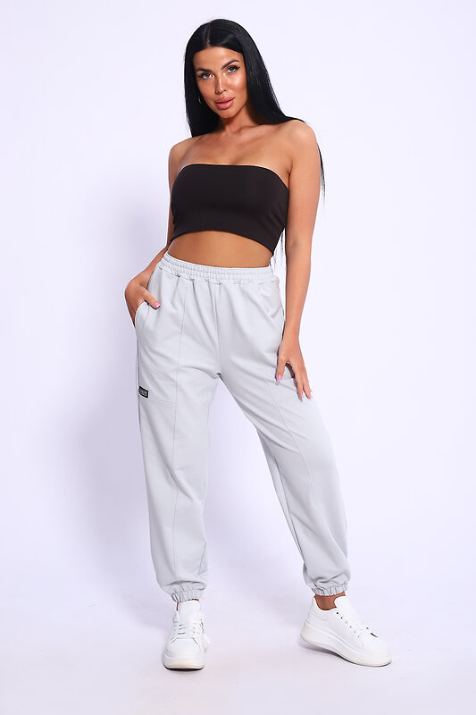 Натали Брюки 581971 80033 светло-серый