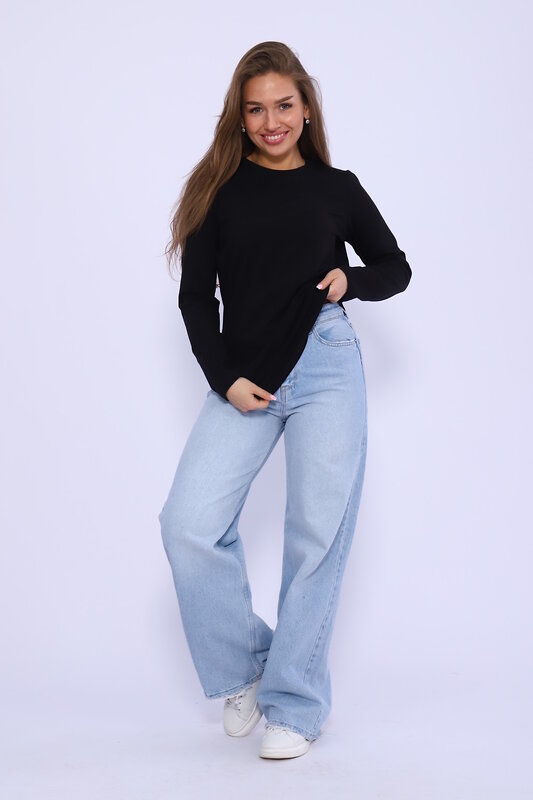 Натали Лонгслив 581975 80031 черный