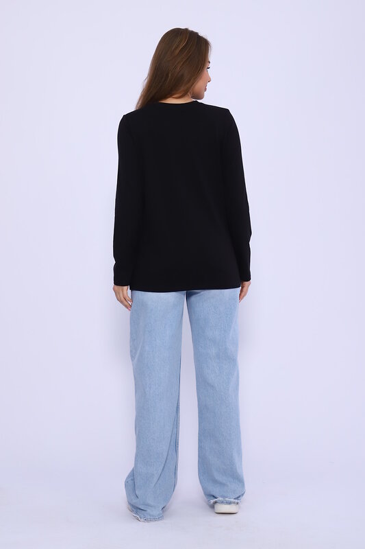 Натали Лонгслив 581975 80031 черный