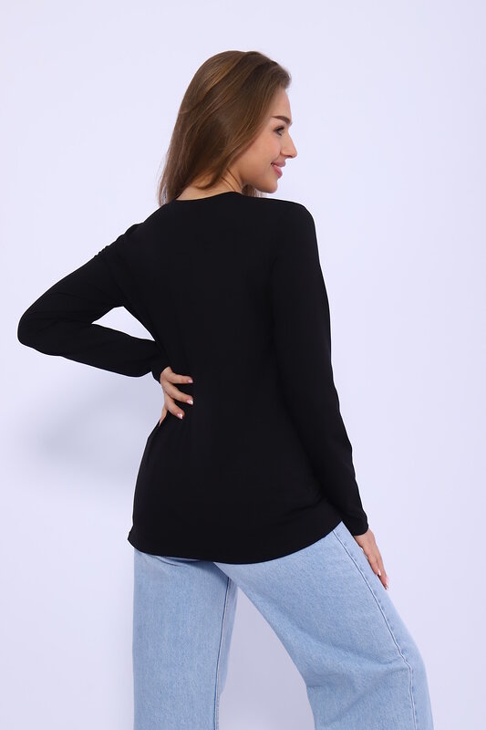 Натали Лонгслив 581975 80031 черный