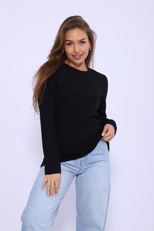 Натали Лонгслив 581975 80031 черный