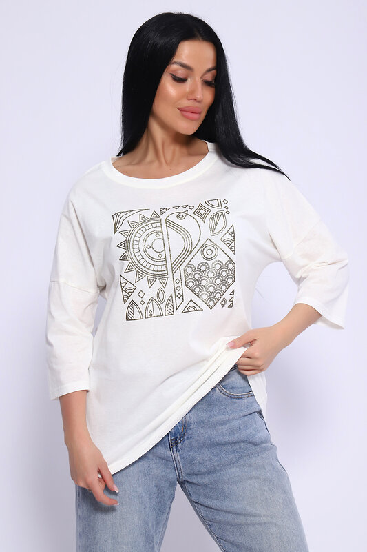 Натали Туника 581976 80030 молочный