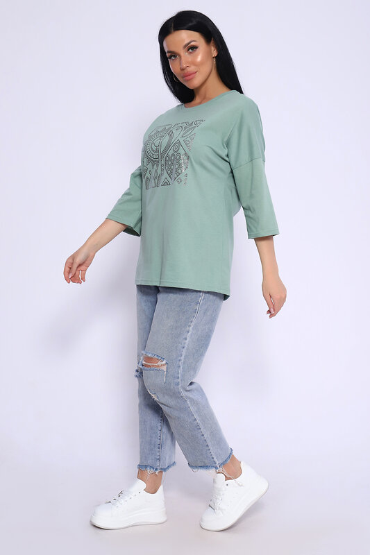 Натали Туника 581979 80030 фисташка