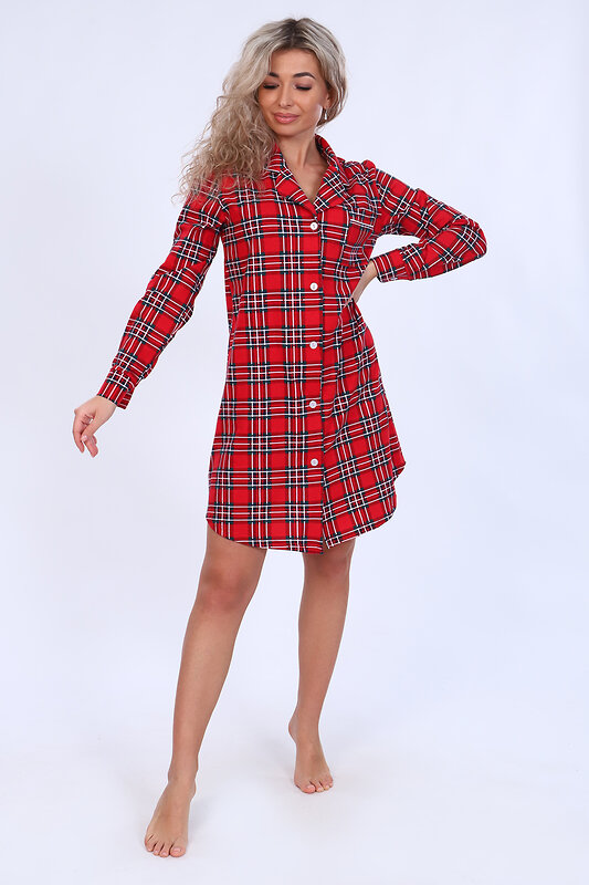 Натали Халат 581980 71031 красный