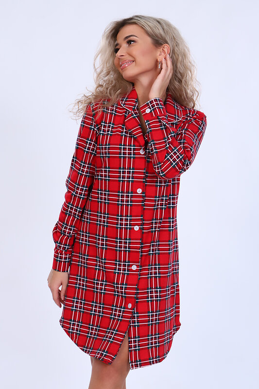 Натали Халат 581980 71031 красный