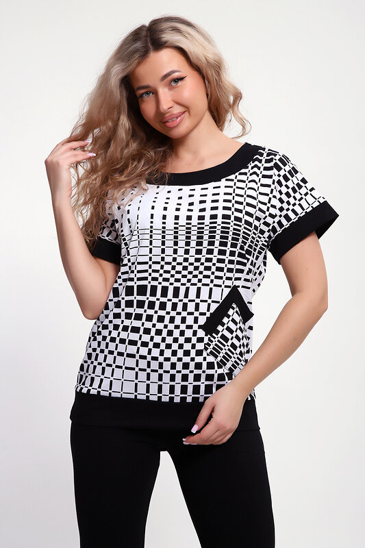 Натали Костюм 581993 Костюм Телец бело-черный