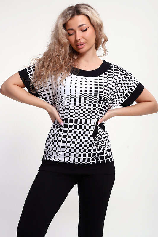 Натали Костюм 581993 Костюм Телец бело-черный