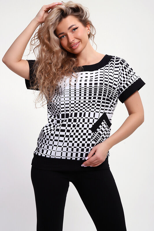 Натали Костюм 581993 Костюм Телец бело-черный