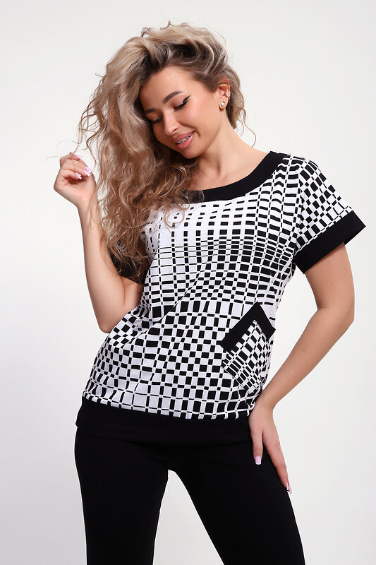 Натали Костюм 581993 Костюм Телец бело-черный