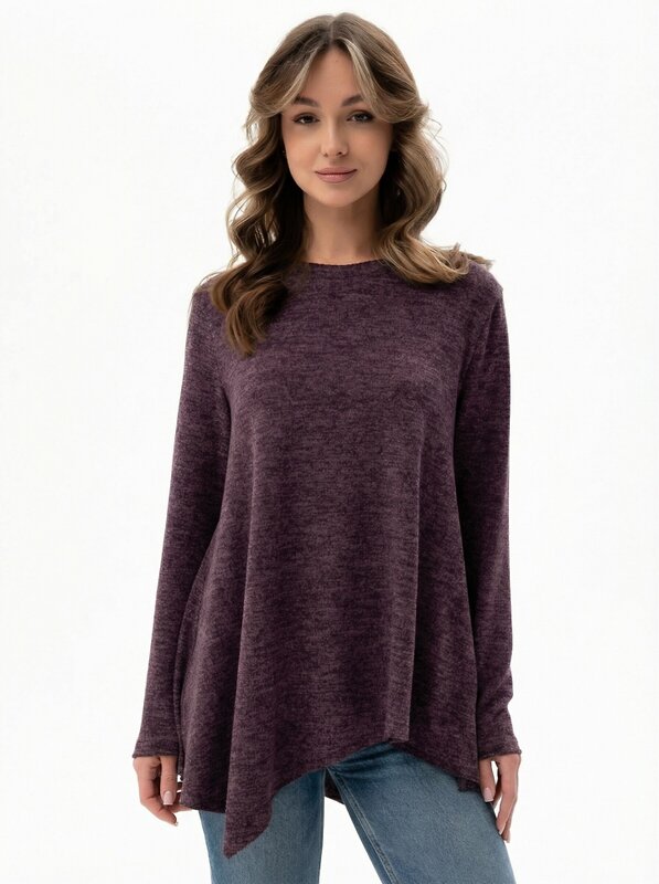 Binita Джемпер 582018 1245-4 баклажановый