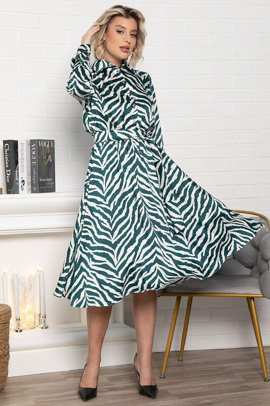 LT Collection Платье 582019 П14969-45М изумрудный