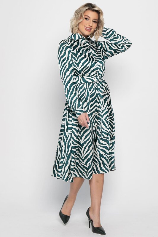 LT Collection Платье 582019 П14969-45М изумрудный