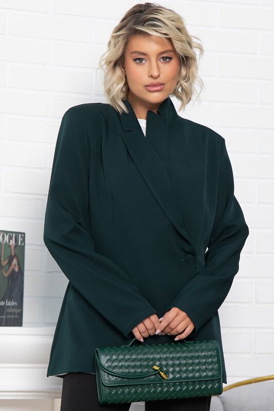 LT Collection Жакет 582020 Б15061-5М зеленый