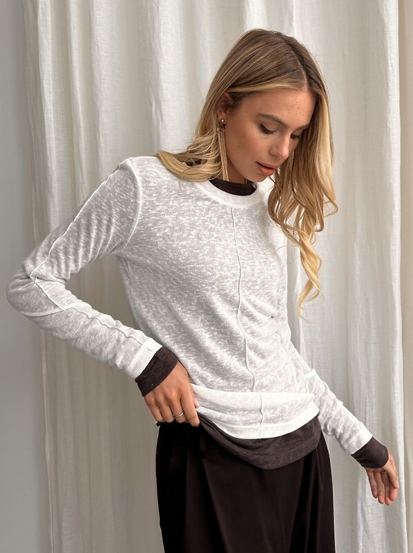 Binita Лонгслив 582024 1262-1 белый