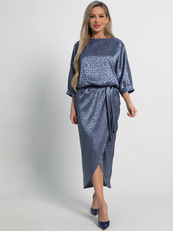 LT Collection Платье 582032 П15151-12М синий