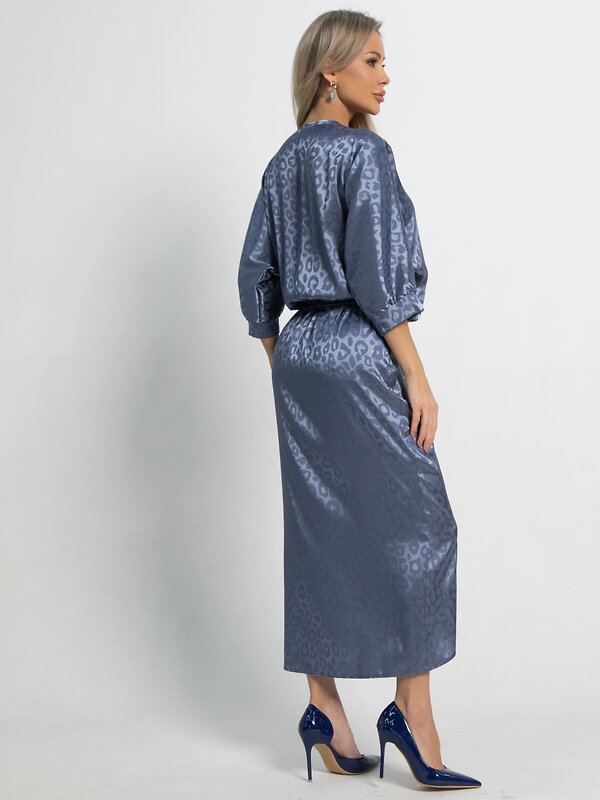 LT Collection Платье 582032 П15151-12М синий