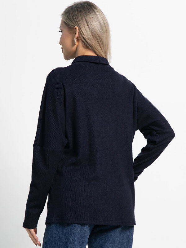 LT Collection Джемпер 582035 Б15158-1М темно-синий