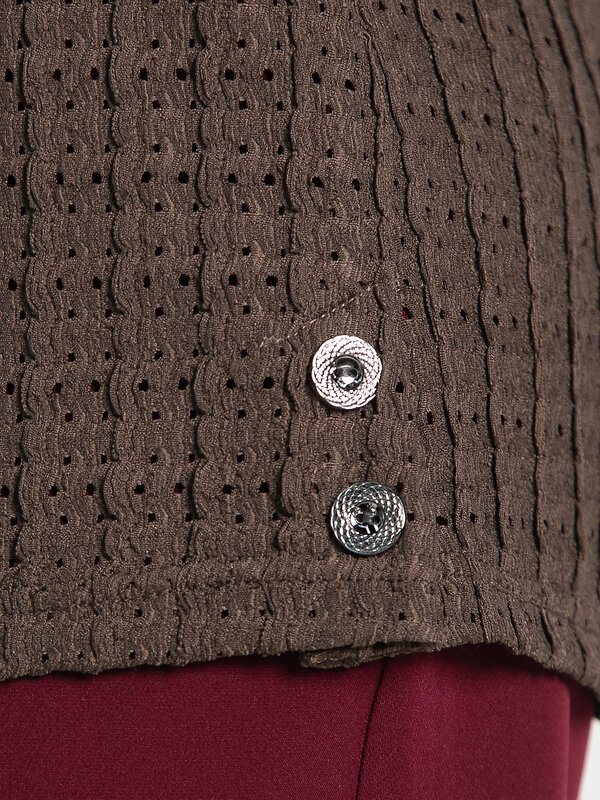 LT Collection Блуза 582039 Б15167-4М коричневый