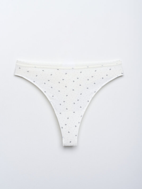 INDEFINI Трусы 582078 5303LDF Белый