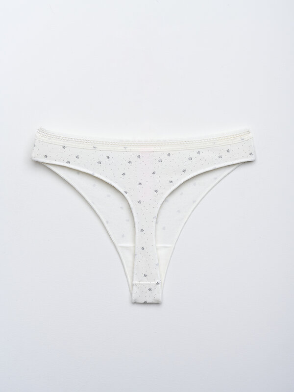 INDEFINI Трусы 582078 5303LDF Белый