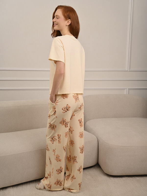 INDEFINI Пижама 582089 5285TBC Молочный