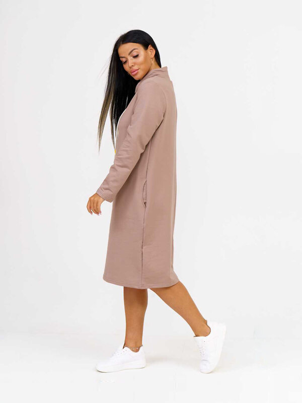 Текс-плюс Платье 582149 НФ-00140208 Какао, молоко