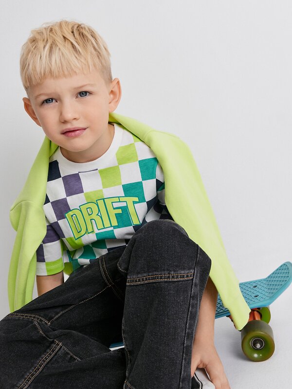 Acoola Футболка 582194 20120510290 бирюзовая клетка