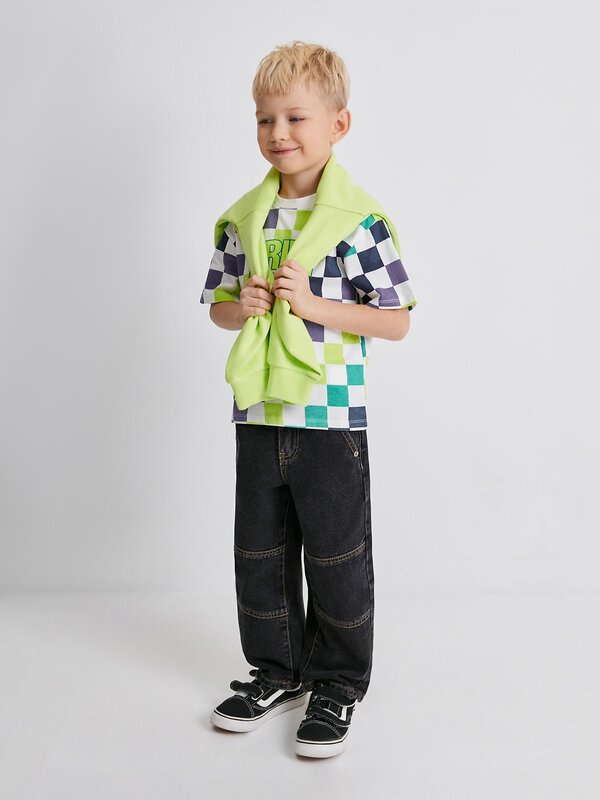 Acoola Футболка 582194 20120510290 бирюзовая клетка