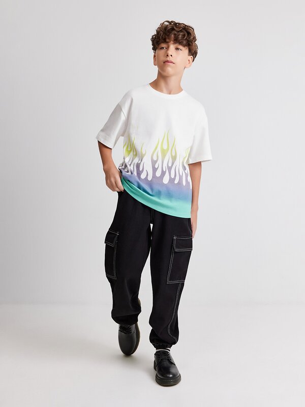 Acoola Футболка 582195 20140510024 белый принт