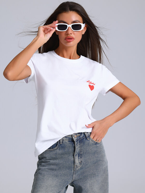 Апрель Футболка 582273 1ЖДФК2657001 белый