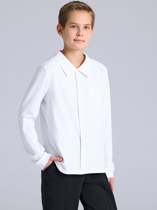 Апрель Поло 582282 1ПДПД5057804 белый