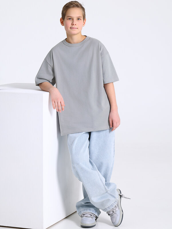 Апрель Футболка 582287 1ПДФК5011001 серый