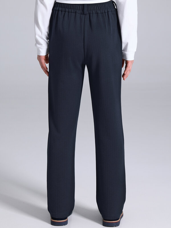 Апрель Брюки 582292 1ПББ5028176 твид черный+темно-синий