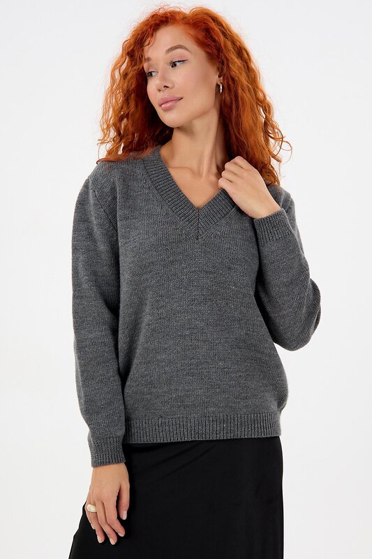 Lika Dress Джемпер 582293 10651 Темно-серый