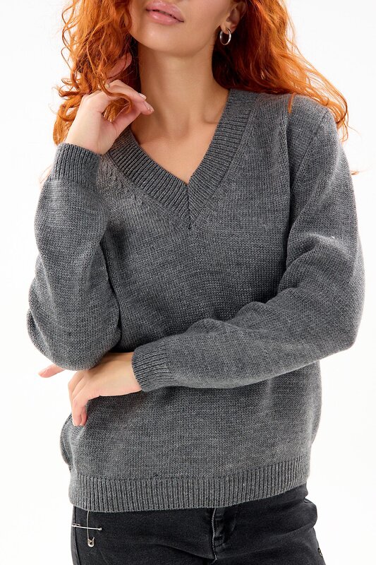 Lika Dress Джемпер 582293 10651 Темно-серый