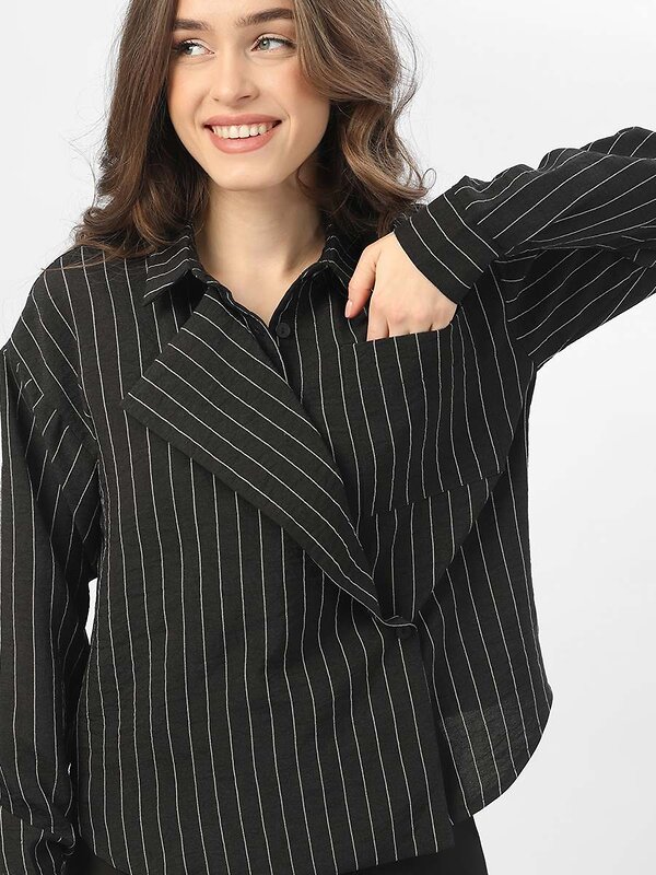 Соль&Перец Блузка 582296 SP25683 черный