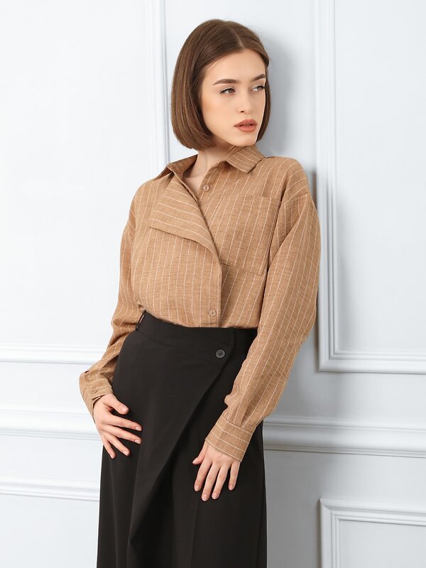 Соль&Перец Блузка 582297 SP25683 светло-бежевый