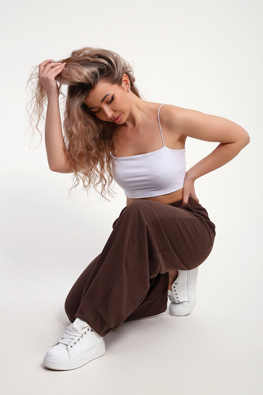 Натали Брюки 582320 29027 коричневый