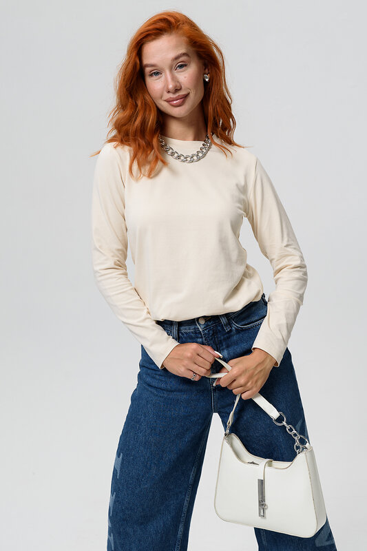 Натали Лонгслив 582325 14436 светло-бежевый