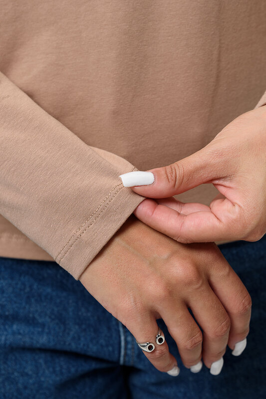 Натали Лонгслив 582326 14436 бежевый