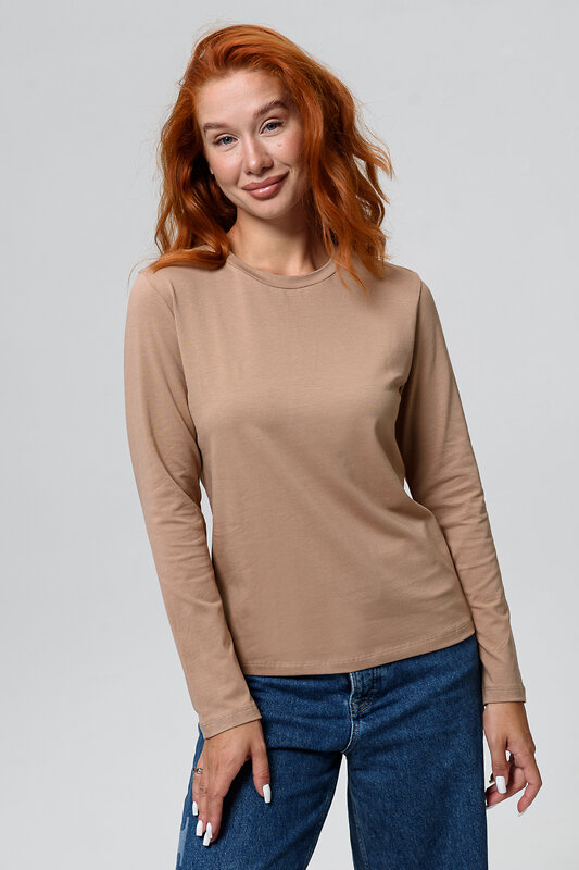 Натали Лонгслив 582326 14436 бежевый