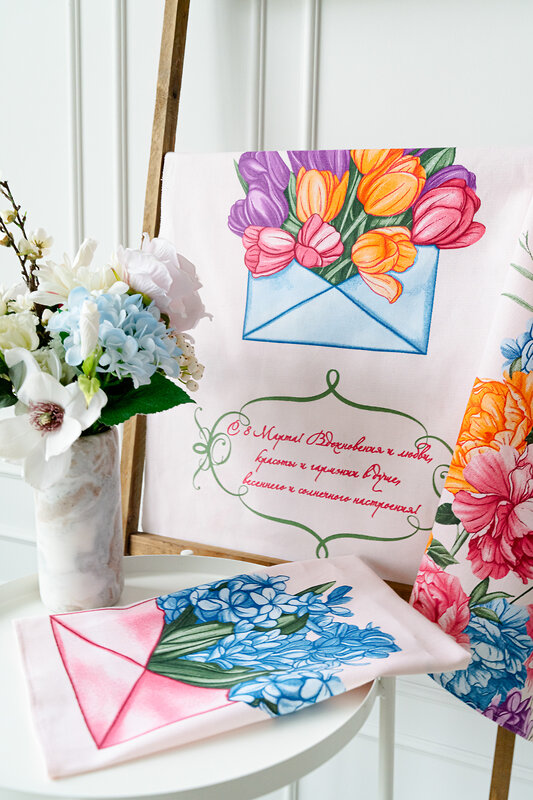 Натали Полотенце 582347 Набор полотенец Кашарель розовый персик