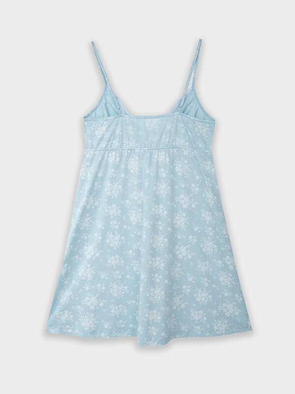 MARK FORMELLE Сорочка 582363 572336/1-1 цветы на голубом