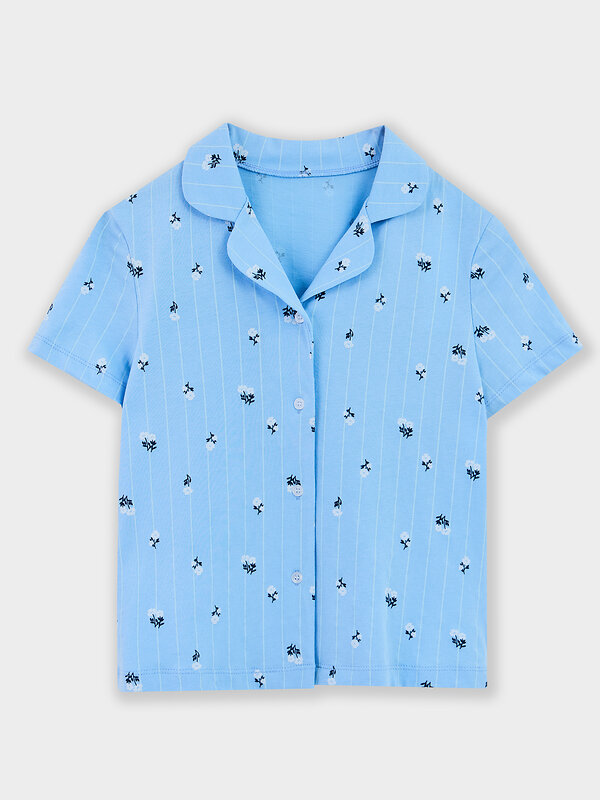 MARK FORMELLE Комплект 582365 567745 цветы на голубой полоске